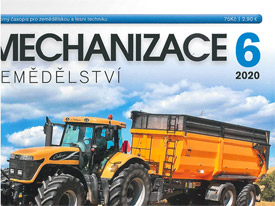 Mechanizace zemědělství 6/2020, titulní strana.