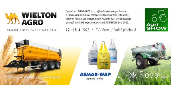 Pozvánka na AGRISHOW Brno 2026